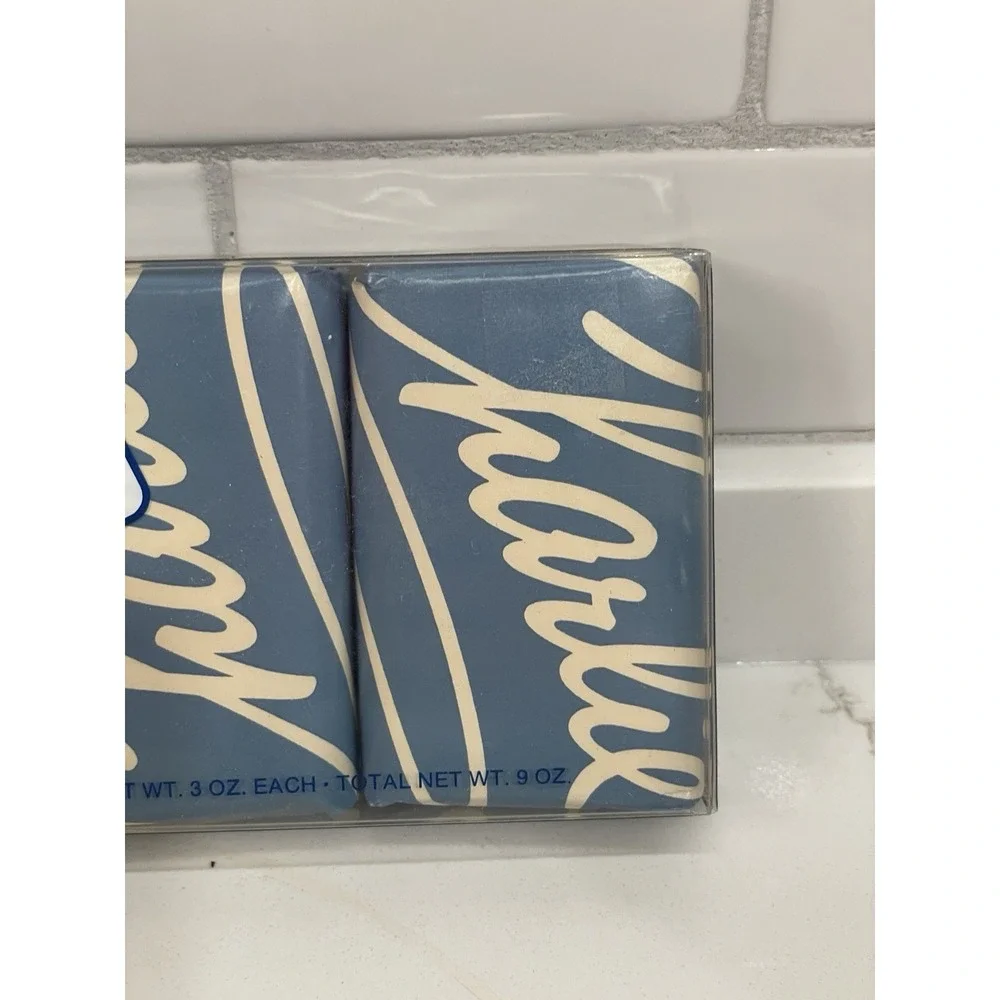 Vintage Charlie Revlon Body‎ Silk Soap Bar 3 Pack Scented Perfumed 3 oz Each